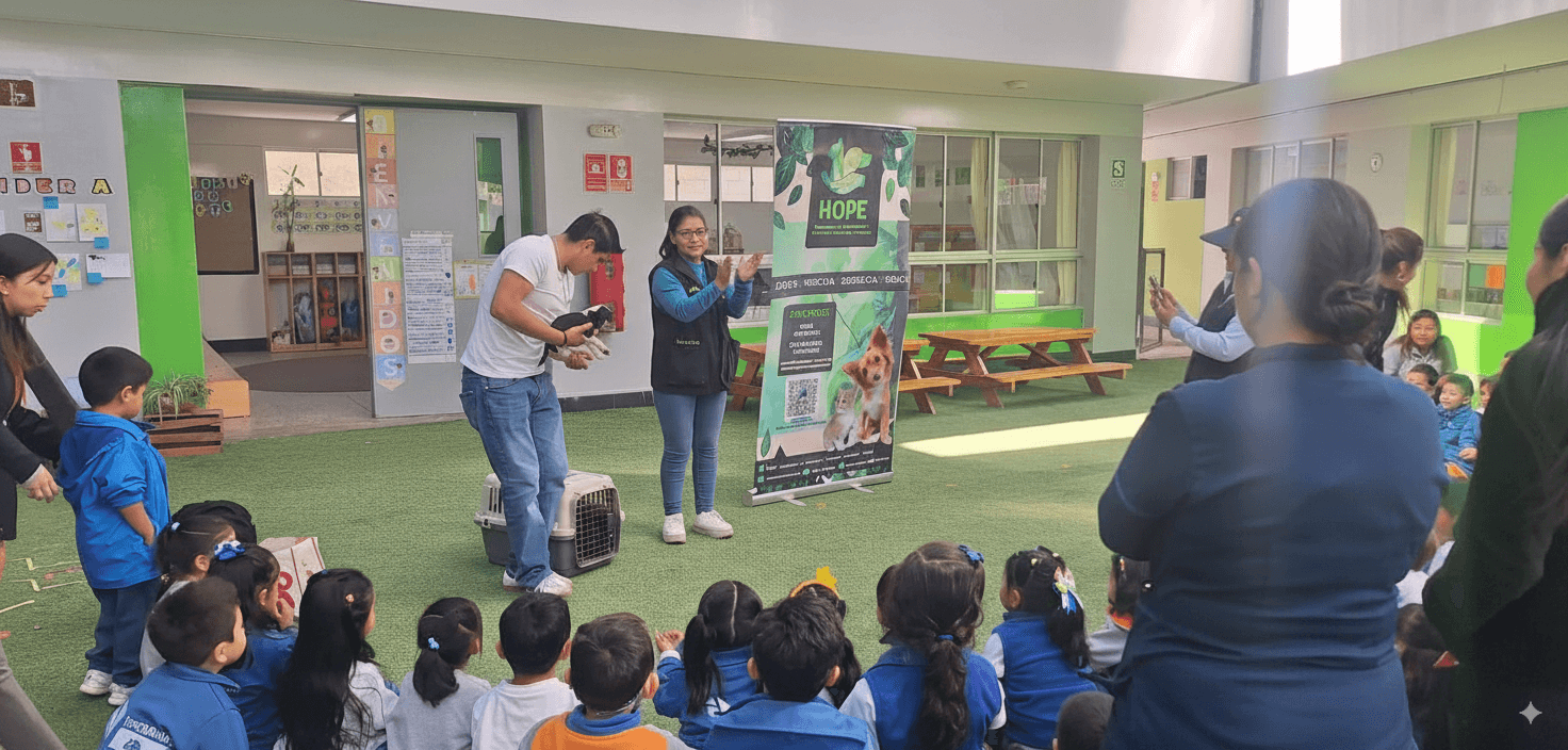 Voluntarios de HOPE en acción